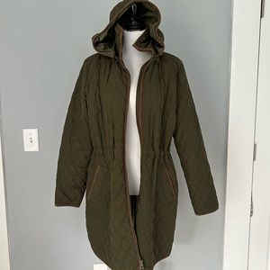 Orvis Quilted Long Weekender Coat